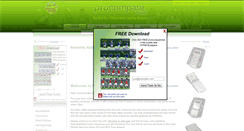 Desktop Screenshot of procomparetennis.net